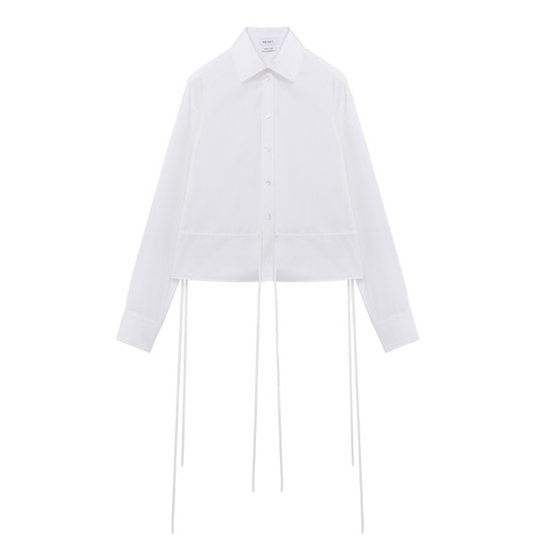 Alexander McQueen Drawstring Shirt - Tops - British Luxury Tailoring at Coveti