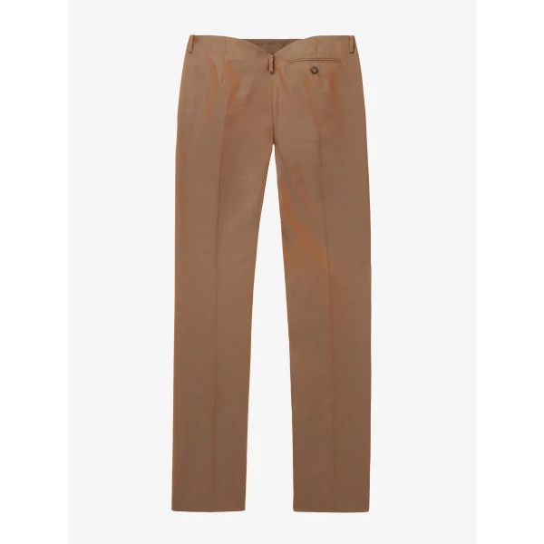 Alexander McQueen Iridescent Bumster Trousers - Pants - British Luxury Tailoring at Coveti