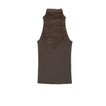 Alexander McQueen Knit Feathers Sleeveless Top - Knitwear - British Luxury Tailoring at Coveti