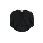Alexander McQueen Tailored Bolero Jacket - Jackets - British Luxury Tailoring at Coveti