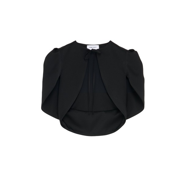 Alexander McQueen Tailored Bolero Jacket - Jackets - British Luxury Tailoring at Coveti