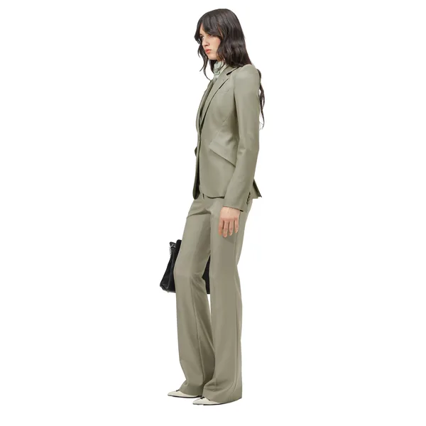 Alexander McQueen Tailored Bootcut Trousers - Pants - British Luxury Tailoring at Coveti