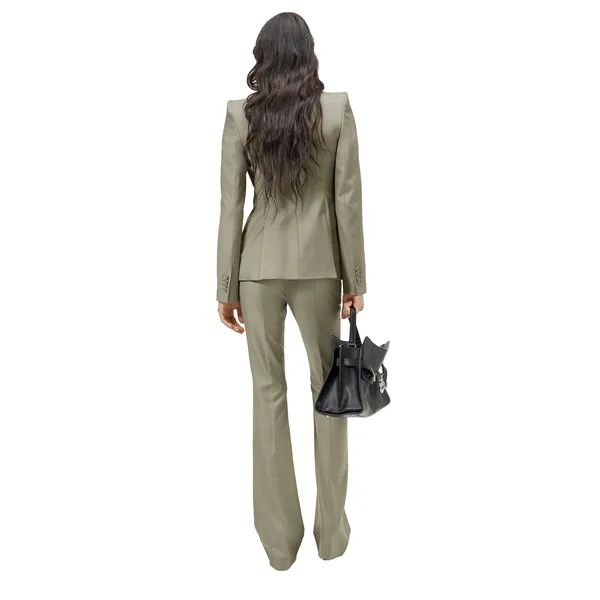 Alexander McQueen Tailored Bootcut Trousers - Pants - British Luxury Tailoring at Coveti