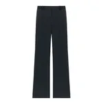 Alexander McQueen Tailored Bootcut Trousers in Black - Pants - British Luxury Tailoring at Coveti