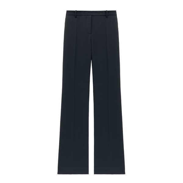 Alexander McQueen Tailored Bootcut Trousers in Black - Pants - British Luxury Tailoring at Coveti