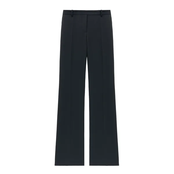 Alexander McQueen Tailored Bootcut Trousers in Black - Pants - British Luxury Tailoring at Coveti