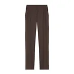 Alexander McQueen Wool Pinstripe Trousers - Pants - British Luxury Tailoring at Coveti
