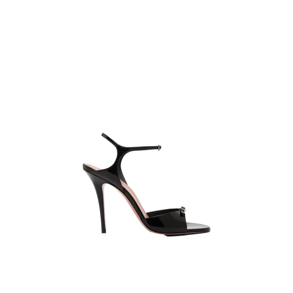 Adut Sandal 105 in Black Patent