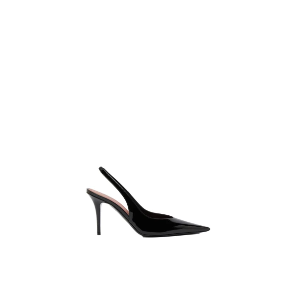Anok Sling 90 in Black Patent