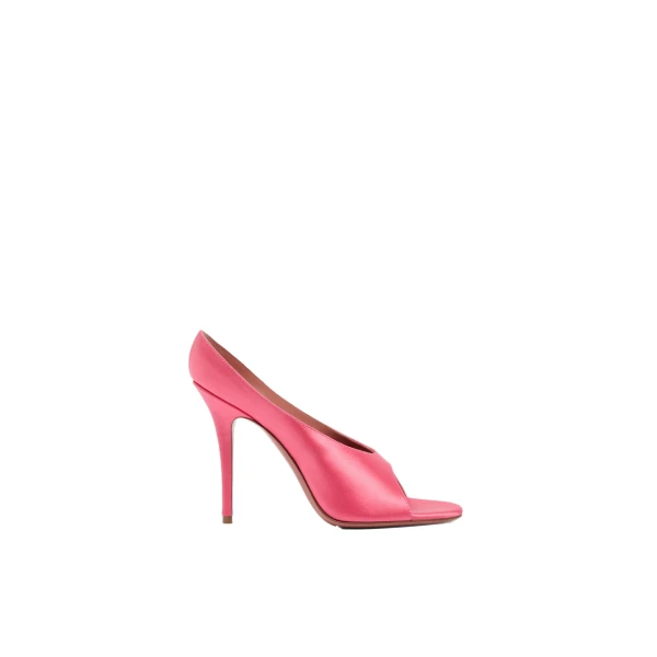 Anok Slipper 105 in Coral Satin
