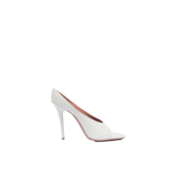 Anok Slipper 105 in White Nappa