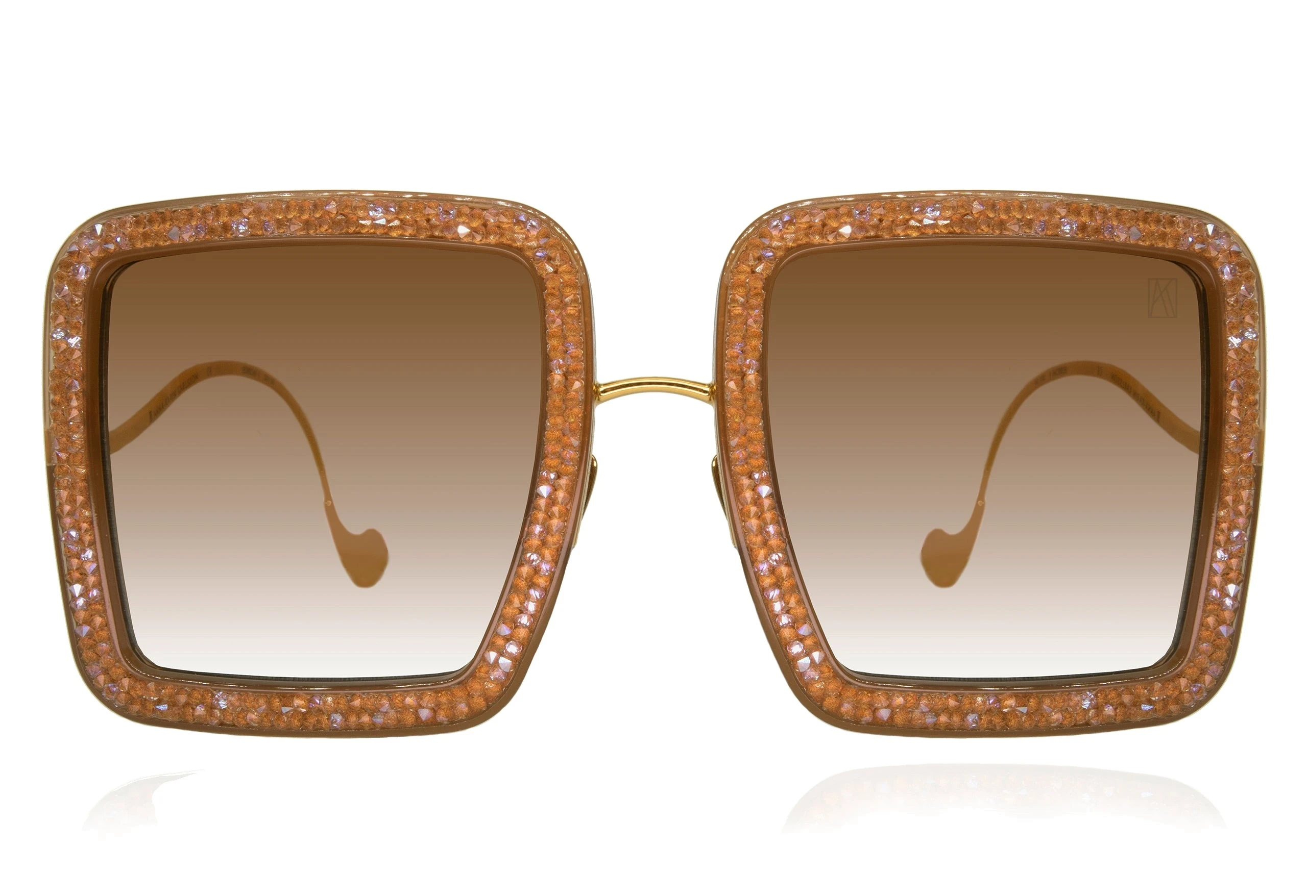 Beaming Sky Sunglasses in Amber
