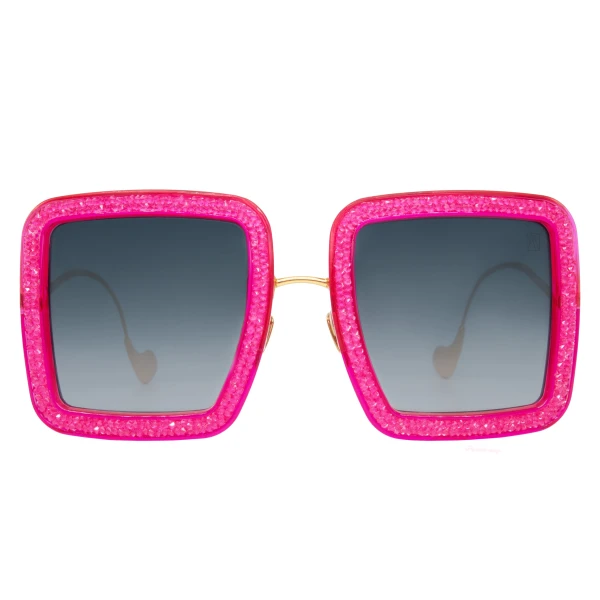 Anna-Karin Karlsson Beaming Sky Sunglasses in Hot Pink