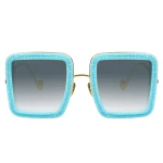 Anna-Karin Karlsson Beaming Sky Sunglasses in Turquoise
