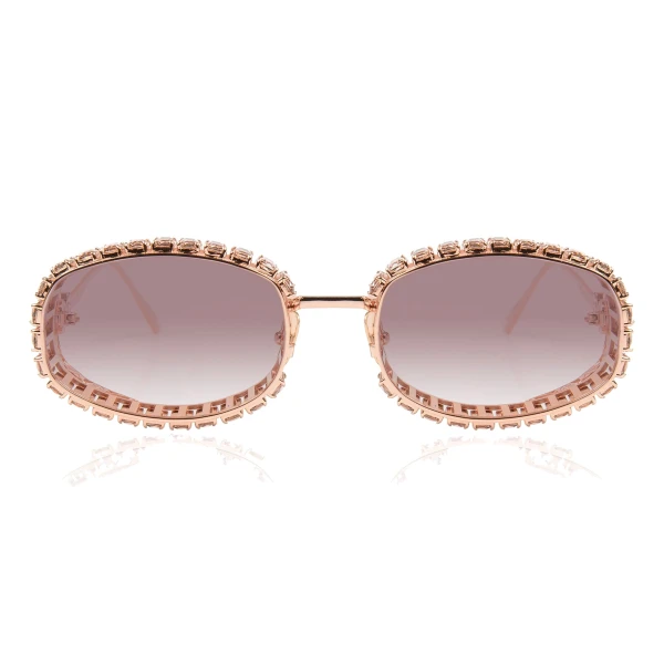 Anna-Karin Karlsson Billion $ Boo Sunglasses in Rose Gold