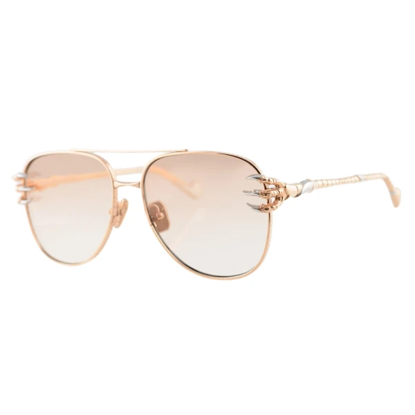 Claw Voyage Sunglasses in Rose Gold - Image 2