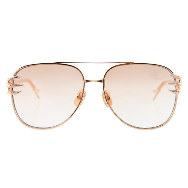 Anna-Karin Karlsson Claw Voyage Sunglasses in Rose Gold