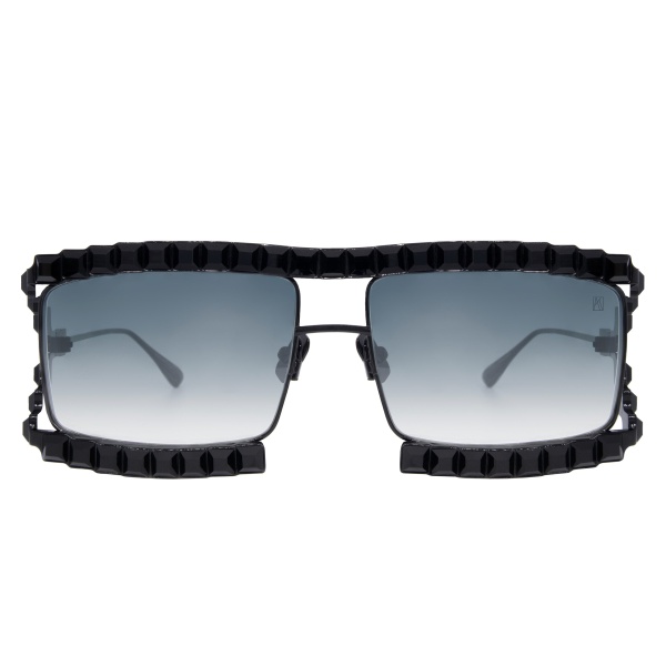 Anna-Karin Karlsson Crystal Boo Sunglasses in Black