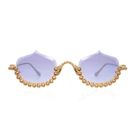 Anna-Karin Karlsson Crystal Meringue Sunglasses in Gold