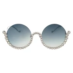 Anna-Karin Karlsson Full Moon Sunglasses in White Gold
