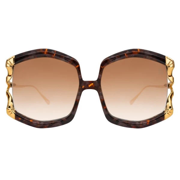 Anna-Karin Karlsson La Vie en Rose Sunglasses in Honey Tortoise
