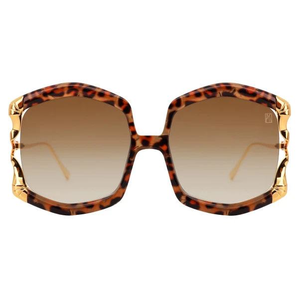 Anna-Karin Karlsson La Vie en Rose Sunglasses in Leopard