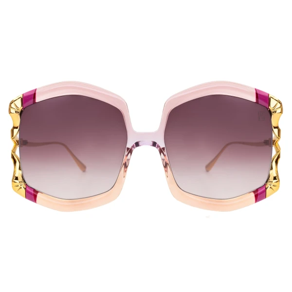 Anna-Karin Karlsson La Vie en Rose Sunglasses in Pink