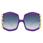 Anna-Karin Karlsson La Vie en Rose Sunglasses in Purple