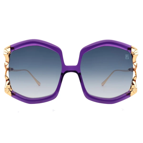Anna-Karin Karlsson La Vie en Rose Sunglasses in Purple