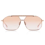 Anna-Karin Karlsson Le Boss 2.0 Sunglasses in Rose Gold