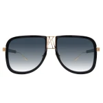 Anna-Karin Karlsson Logo Dude Sunglasses in Black