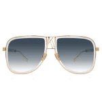 Anna-Karin Karlsson Logo Dude Sunglasses in Translucent