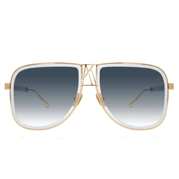 Anna-Karin Karlsson Logo Dude Sunglasses in Translucent