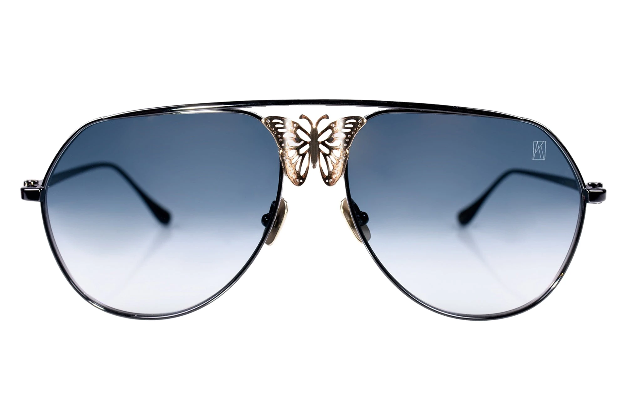 Miss Rosell 2.0 Sunglasses in Black and Gold