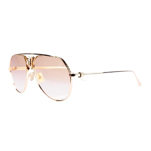 Miss Rosell 2.0 Sunglasses in Gold - Image 2