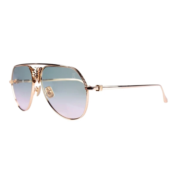 Miss Rosell 2.0 Sunglasses in Gold Blush - Image 2