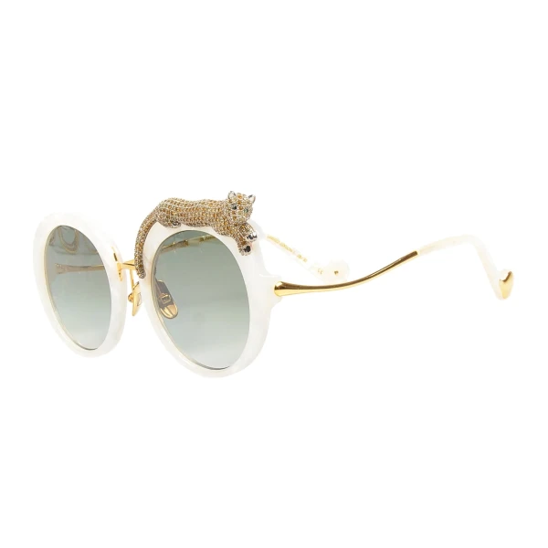 Rose et la Roue Sun Sunglasses in Pearl - Image 2