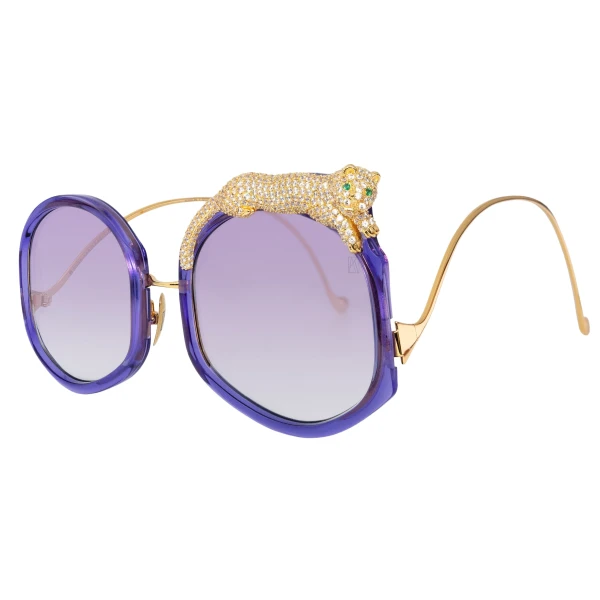 Rose et le Rêve Sun Sunglasses in Purple - Image 2