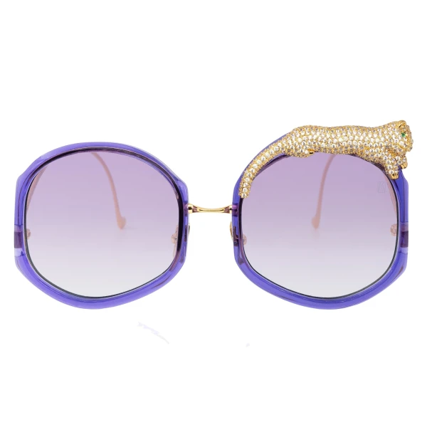 Rose et le Rêve Sun Sunglasses in Purple