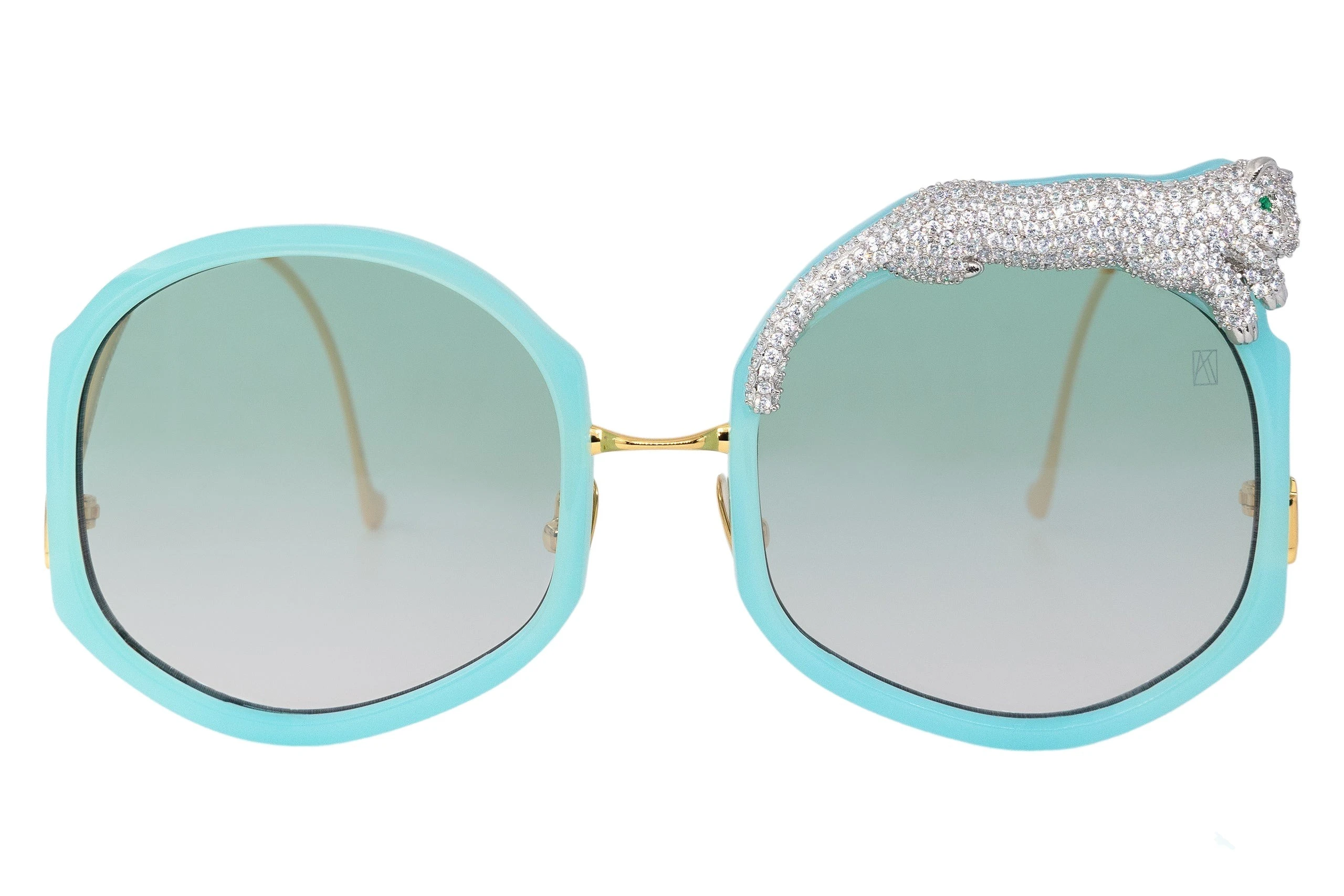 Rose et le Rêve Sun Sunglasses in Turquoise