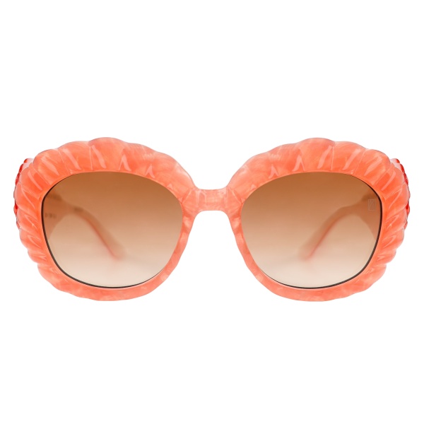 Anna-Karin Karlsson Shade of Sirens Sunglasses in Peach