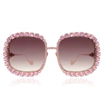 Anna-Karin Karlsson Starry Sky Sunglasses in Rose Gold