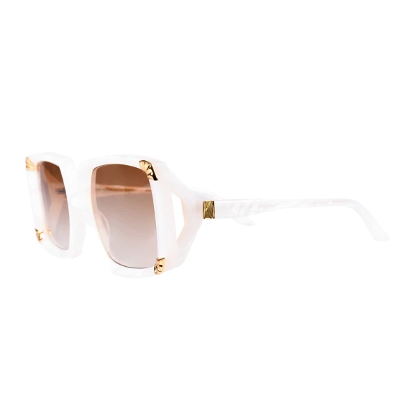 Strawberry Moon Sunglasses in Pearl - Image 2