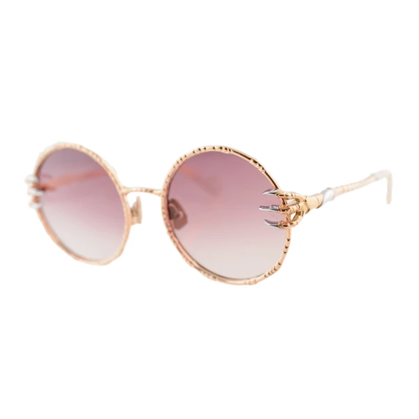 The Claw & the Moon Sunglasses in Rose Gold - Image 2