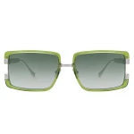 Anna-Karin Karlsson Too Handsome Sun Sunglasses in Moss
