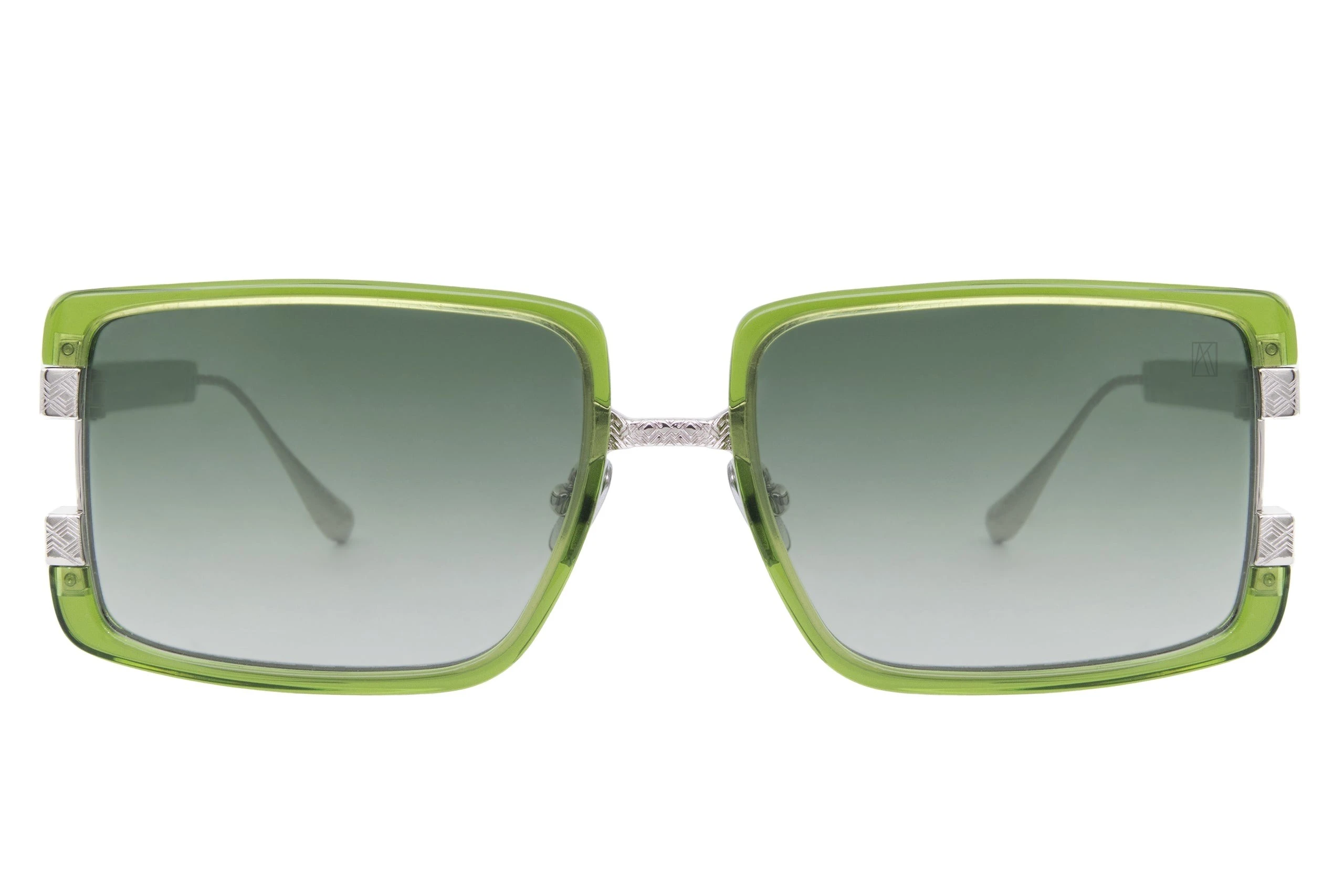 Too Handsome Sun Sunglasses in Moss
