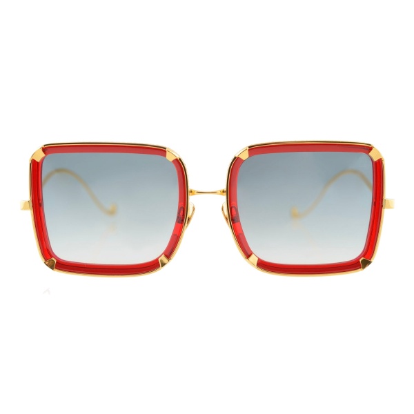 Anna-Karin Karlsson White Moon Sunglasses in Red