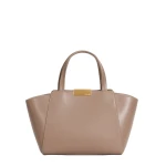 Ateliers Auguste Mini Sévigné in Taupe Smooth Leather bag