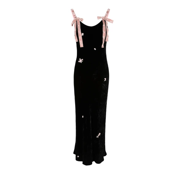 Dress Julie in Black Velvet