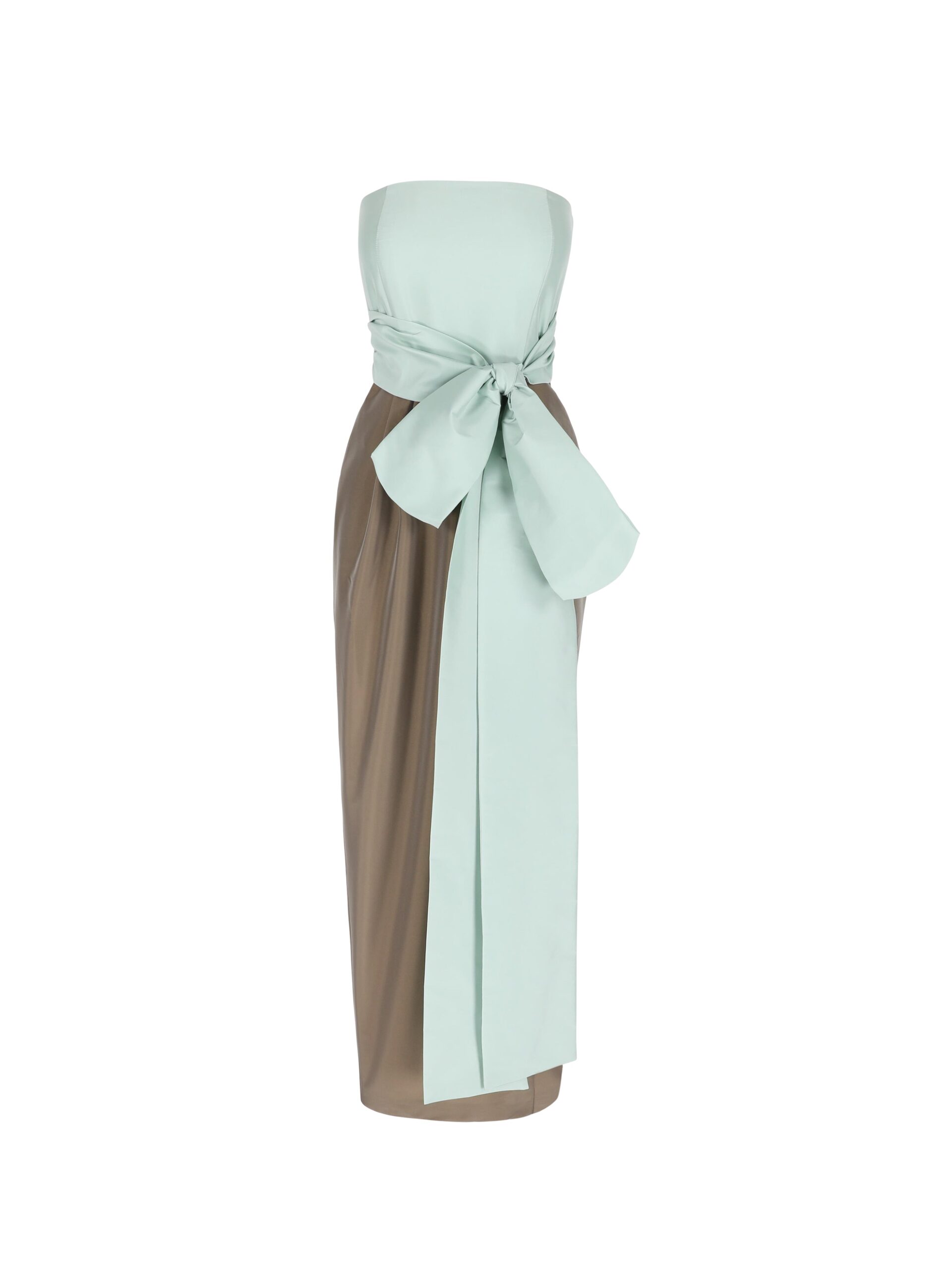 Bernadette Dress Lina in Morning Mist and Mocha | Dresses | Coveti Bernadette Dress Lina in Morning Mist and Mocha | Dresses | Coveti